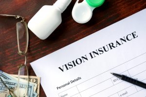 Vision insurance paper work